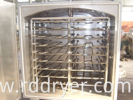 Powdery Heat Sensitive Raw Materials Vacuum Drying Machine